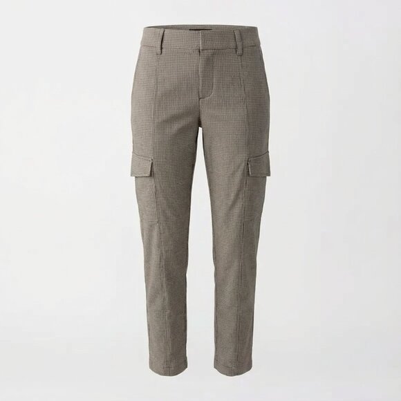 Sanctuary Women's Polished Cargo Pants – Compact HoundstoothTailored Utility
